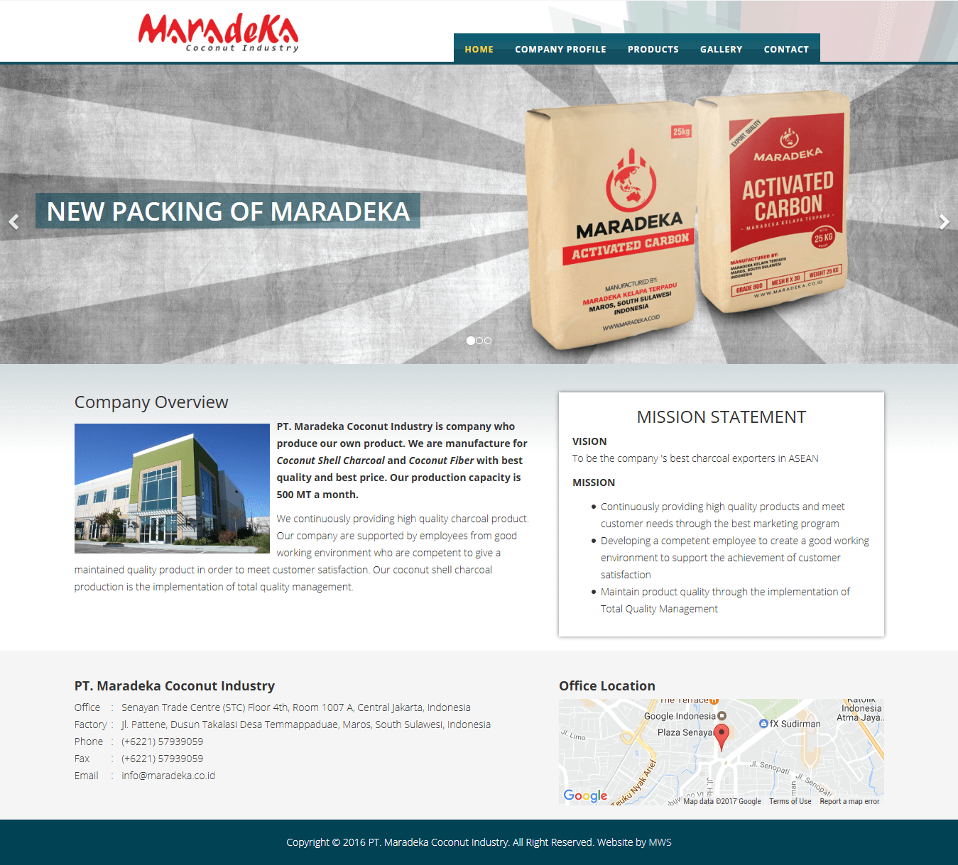 MARADEKA COCONUT INDUSTRY