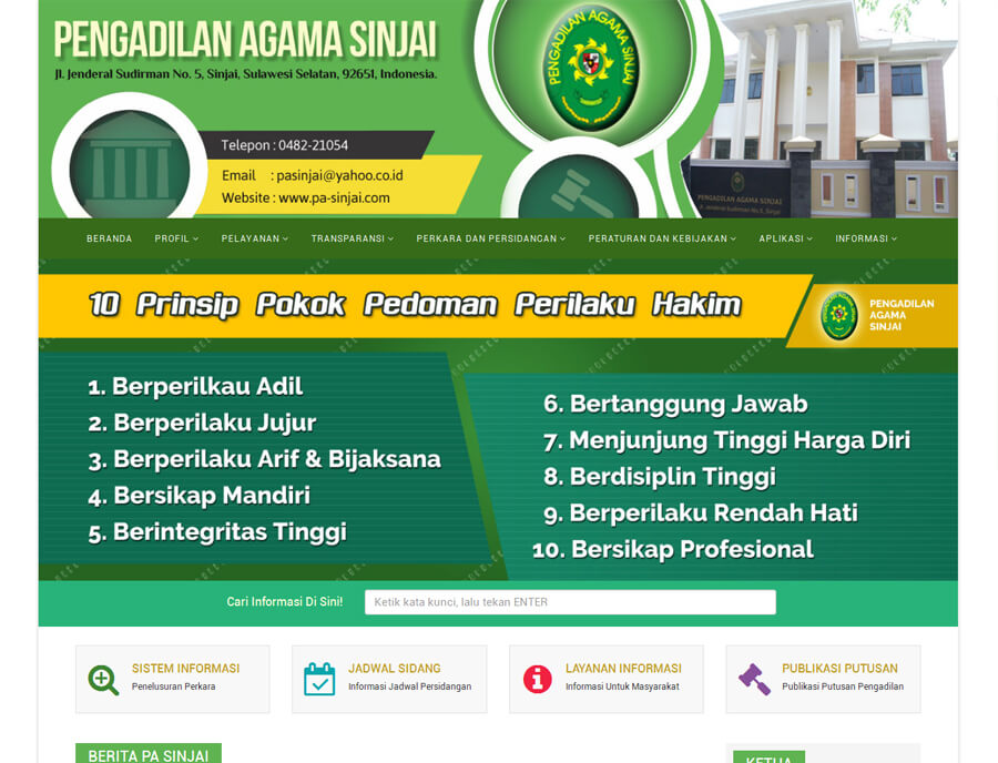 PENGADILAN AGAMA SINJAI