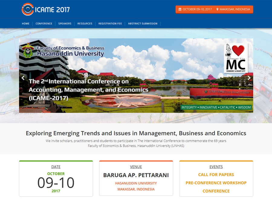 ICAME FEB-UNHAS 2017