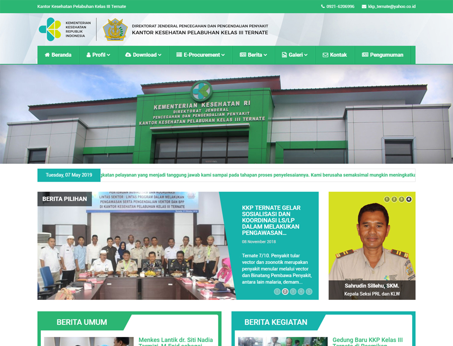 KANTOR KESEHATAN PELABUHAN TERNATE