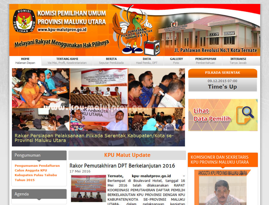 KPU PROVINSI MALUKU UTARA